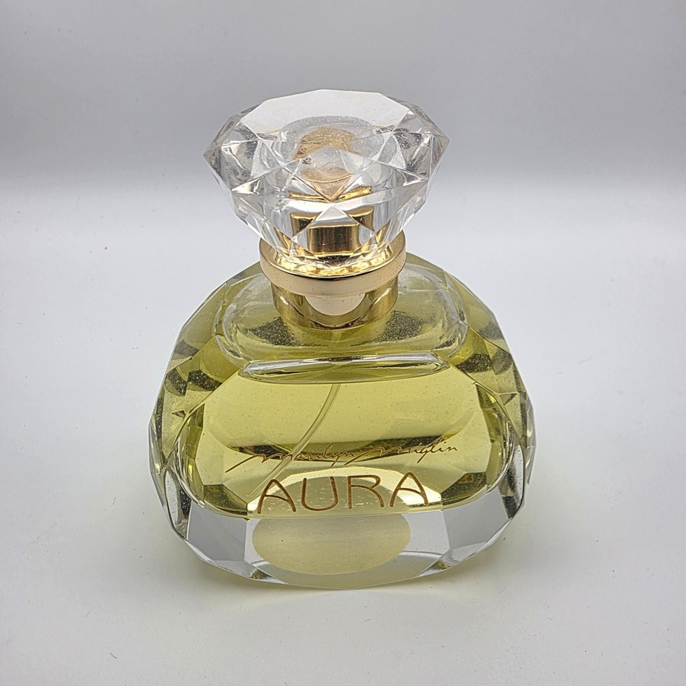 Marilyn Miglin Aura Eau de Parfum 2 fl oz 60 ml Spray Gemstone Faceted Bottle